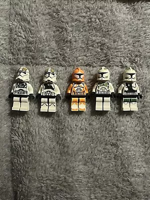 Buy LEGO Star Wars Minifigures Bundle Clone Troopers. Phase 2 And Phase 1. • 27£