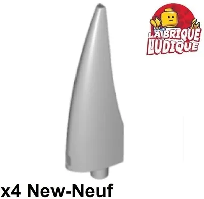 Buy LEGO 4x Horn Barb Large Flexible Claw (Claw Horn) Grey/Light B Gray 11089 NEW • 1.41£