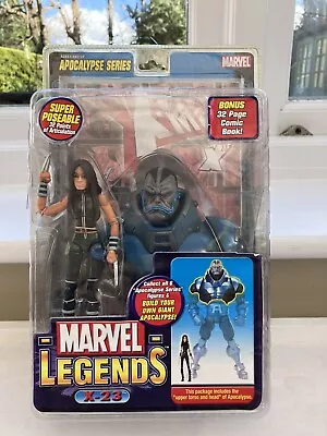 Buy Marvel Legends Apocalypse Series Toy Biz X-Men X-23 Figure 2005 New In Box • 30£