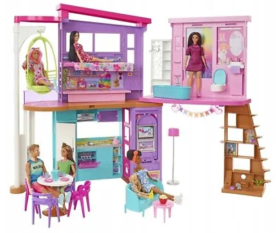 Buy Barbie Holiday Dollhouse HCD50 Mattel • 161.30£