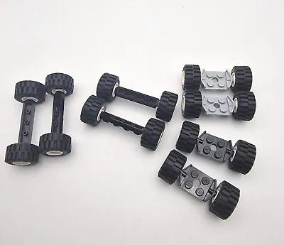 Buy LEGO Wheel Tyre 4 Vehicle Set 16 Tyres With Axles RANDOM Bundle • 5.95£