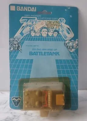 Buy Bandai 1983 988716 Terrahawks Zig Zag Mini Wind Up Battletank (On Card) • 30£