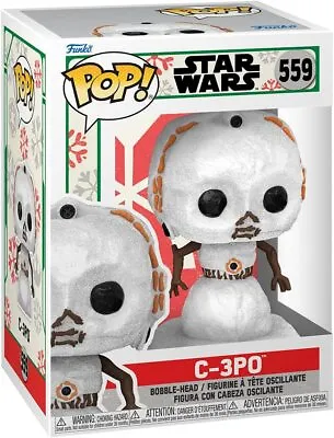 Buy Star Wars Holiday C-3PO Pop #559 Vinyl Figure Funko • 9.46£