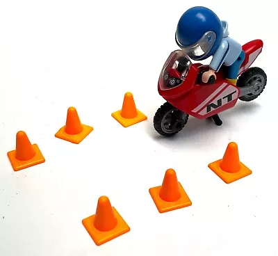 Buy Playmobil Bundle * 6514 * Children With Mini Racing Motorcycle • 1.71£