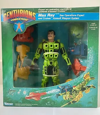 Buy Vintage Kenner Centurions Figure Max Ray • Excellent Condition & Sealed • 450£