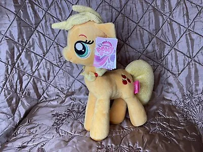 Buy My Little Pony MLP Applejack Plush Famosa Softies Sparkly Mane 13” Inch Toy BNWT • 9.99£