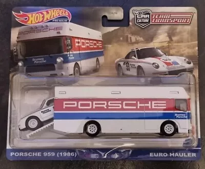 Buy Hot Wheels Premium Team Transport Porsche 959 1986 • 24.99£