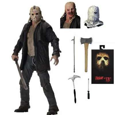 Buy NECA Friday The 13th Ultimate Jason Voorhees PVC 7  Action Figure Model Statue • 21.85£