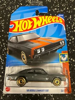 Buy DODGE 69 CHARGER 500 GREY LONG CARD Hot Wheels 1:64 **COMBINE POSTAGE** • 3.45£