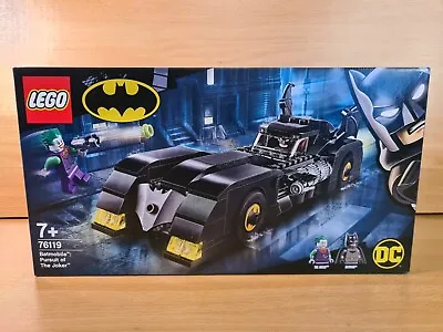Buy LEGO DC Comics Super Heroes Batmobile Pursuit Of The Joker Batman Reitred 76119 • 39.95£