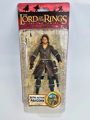 Buy Lord Of The Rings Battle Action Aragorn Action Figures,toybiz • 20£