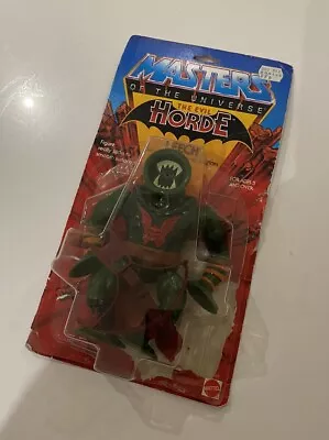 Buy 1984 LEECH He-man Horde Mattel Masters Of The Universe Figure & Box Hong Kong • 40£