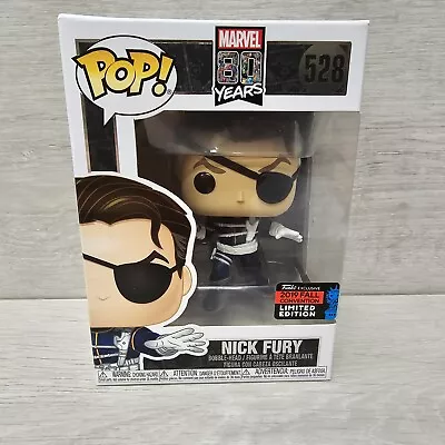 Buy Nick Fury First Appearance 528 Marvel 80th Limited Edition NYCC Funko Pop 2019 • 10.49£