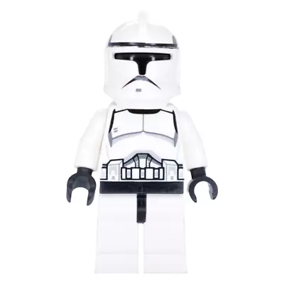 Buy LEGO Star Wars Clone Trooper (Phase 1) - Black Head Minifigure Sw0058 2002 USED • 19.99£