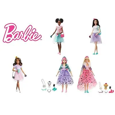 Buy Barbie Adventure & Deluxe Princess Doll With Accessories Girls Boys Play Toy New • 13.99£