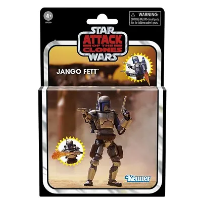 Buy Star Wars 3.75  The Vintage Collection Aotc - Jango Fett (deluxe) Mib *preorder* • 37.99£