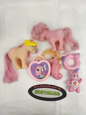 Buy My Little Pony G1 Vintage 1980s Bundle Toys Figures • 45£