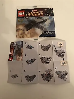 Buy 30162 - Lego Super Heroes The Avengers - Quinjet, 2012 Empty Bag And Instruction • 2.23£