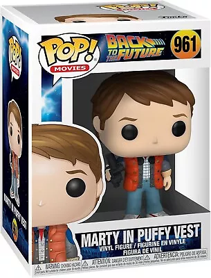 Buy Marty McFly W/ Puffy Vest BTTF Movies - Back To The Future (961) POP! Funko • 16.76£