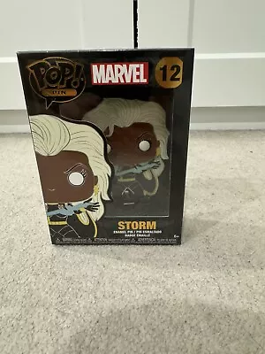 Buy Funko Pop Pin Marvel Storm Badge With Removable Display Stand *NEW & SEALED* • 7.99£