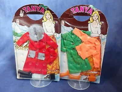 Buy ♡ BARBIE CLONE CLOTHING ♡ 2x Ceppi Rats TANYA Fashions ♡ NRFB In Original Packaging ♡ 1970s • 31.21£