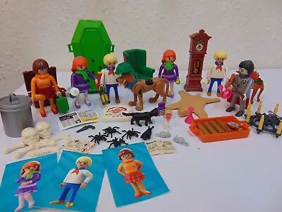 Buy PLAYMOBIL SCOOBY DOO FIGURES & ACCESSORY LOT Incl VAMPIRE,FRED,DAPHNE & VELMA • 4.99£