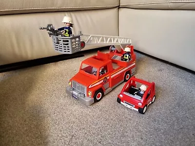 Buy Playmobil Fire Department Vehicles Bundle In VGC.  • 5.99£