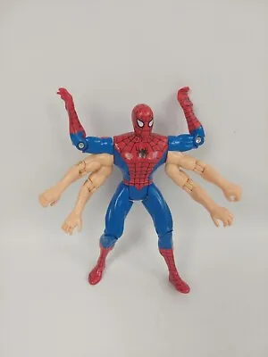 Buy Spiderman 6 Arm Arachnid Action Figure 1995 Marvel Toy Biz Animated Series T594 • 9£