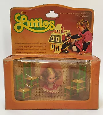 Buy Mattel Littles 1791 Doll House Sturdy Diecast Furniture Vintage 1980 Nib • 22.60£
