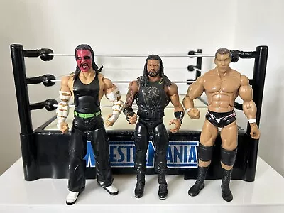 Buy WWE Wrestling Figures Elite Deluxe Bundle X3 Roman Reigns Randy Orton Jeff Hardy • 7.99£