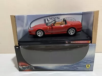 Buy Boxed 1:18 Scale Diecast Hot Wheels Hotwheels Ferrari 550 Barchetta Pininfarina • 30£