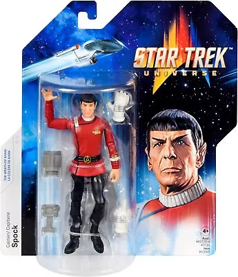 Buy Bandai Star Trek Figure Captain Spock | 5'' Spock Star Trek Wrath Of Khan Actio • 18.71£