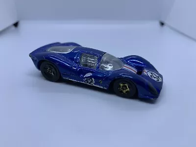 Buy Hot Wheels - Ferrari P4 Blue - Diecast Collectible - 1:64 - USED • 2.25£