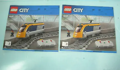 Buy LEGO City 60197 Building Instructions 2 And 3 For Rear Car / End Car Passenger Train - NEW • 1.89£