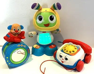 Buy Fisher Price Interactive Toys Bundle Bright Beats Dance Move BeatBo Light Music • 14.99£