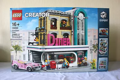 Buy LEGO Creator Expert Downtown Diner 10260 100% Complete With Instruction & Box • 195£