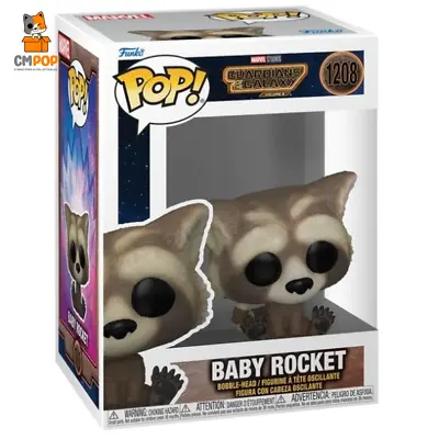 Buy Baby Rocket - #1208 - Funko Pop! - Marvel - Guardians Of The Galaxy Vol 3 • 15.99£