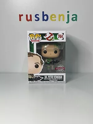 Buy Funko Pop! Movies Ghostbusters Dr. Peter Venkman Slimed Special Edition #744 • 27.99£