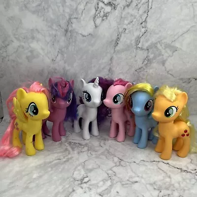 Buy My Little Pony - G4 Main/Mane 6 Figure Bundle - 6” Ponies • 19.95£