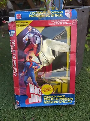 Buy Vintage Big Jim Mission Pack 9395 Wizzard Overlord By Mattel 1980s Uniform • 60£