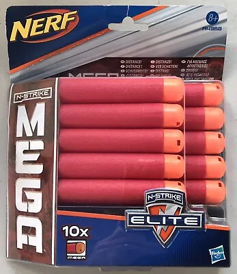 Buy Nerf N-Strike Elite Mega Whistler Darts 10 Pack Hasbro Recommended Age 8+ • 17.95£