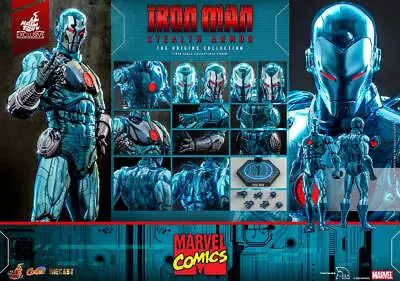Buy Marvel Origins Iron Man Stealth Armor Die Cast Hot Toys Exclusive CMS012-D46 • 445.79£