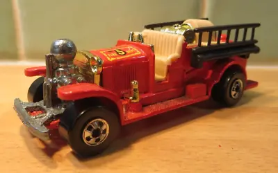 Buy Hot Wheels - Mattel - Old Number 5 - Fire Engine Truck - 1980 • 3£