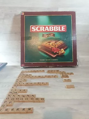 Buy One Only Mattel Scrabble Deluxe Edition ***SPARE TILES*** One Tile Only  • 3.49£