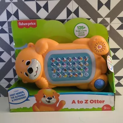 Buy Fisher-Price  Linkimals A To Z Otter Interactive Keyboard Baby Toy - Brand New • 15.95£