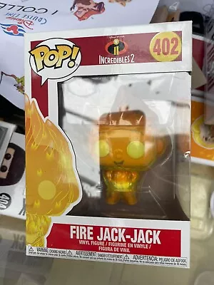 Buy Funk Pop! Incredibles 2 Fire Jack-Jack #402 Vinyl Figure • 12£