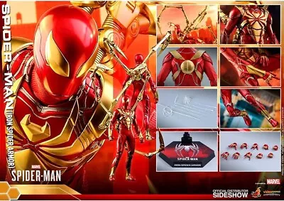 Buy Hot Toys Spider-Man Marvel Iron Spider Armor VGM038 1/6 Figure • 205.72£