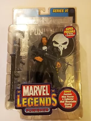 Buy Toybiz Marvel Comics Legends Series 6 Vi Movie Punisher Figure, Rare Silver Foil • 40£