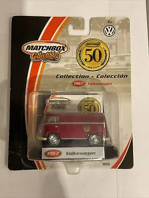 Buy Volkswagen Camper Van Bus 50th Anniversary Rare Premium Matchbox • 14.99£