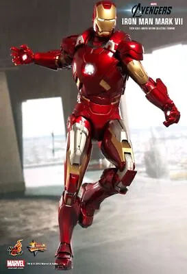 Buy 1/6 Hot Toys Mms185 The Avengers Iron Man Mk7 Mark Vii Action Figure • 365.99£